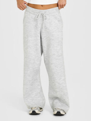 OVERSIZED KNIT STRAIGHT LEG BOTTOMS