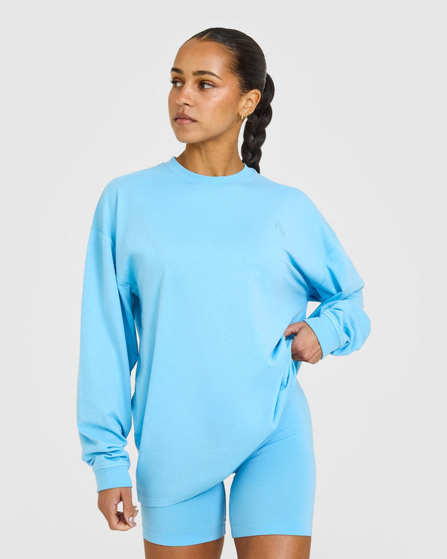 CLASSIC OVERSIZED LIGHTWEIGHT LONG SLEEVE TOP