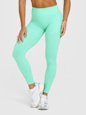 ENHANCELIFT SEAMLESS LEGGINGS WITH WHITE LOGO