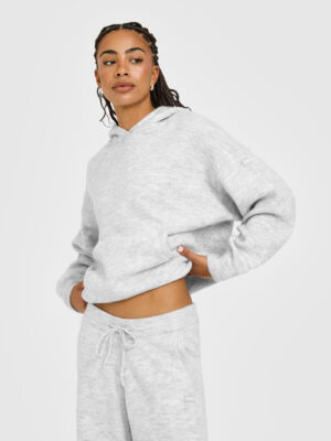OVERSIZED KNIT HOODIE