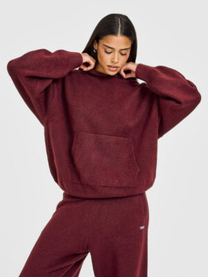OVERSIZED KNIT HOODIE