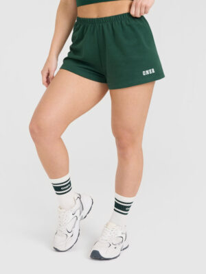 LIGHTWEIGHT SHORTS WITH PRINTED LOGO