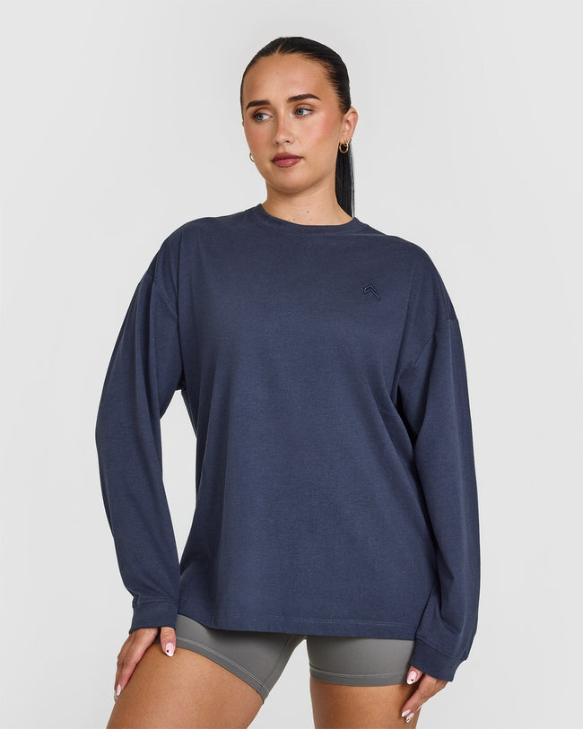 CLASSIC OVERSIZED LIGHTWEIGHT LONG SLEEVE TOP
