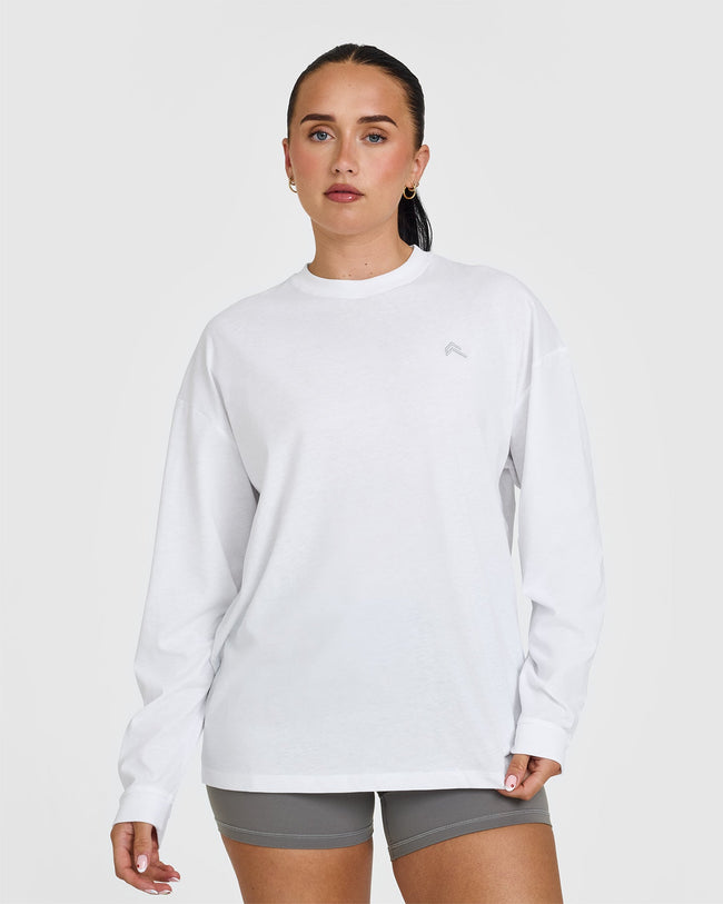 CLASSIC OVERSIZED LIGHTWEIGHT LONG SLEEVE TOP