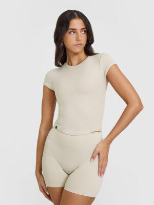 MELLOW RIB MID T-SHIRT