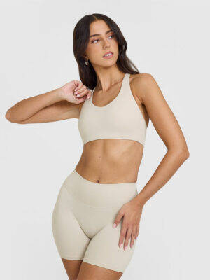 SOFTMOTION SPORTS BRA WITH WHITE LOGO