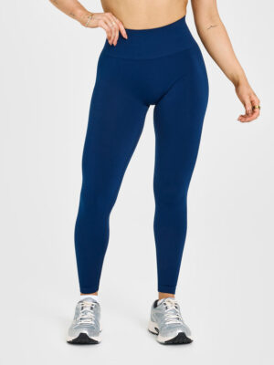 EFFORTLESS SEAMLESS LEGGINGS WITH WHITE LOGO