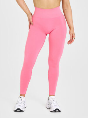 EFFORTLESS SEAMLESS LEGGINGS WITH WHITE LOGO