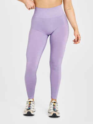 EFFORTLESS SEAMLESS LEGGINGS WITH WHITE LOGO