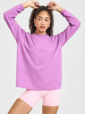 CLASSIC OVERSIZED LIGHTWEIGHT LONG SLEEVE TOP