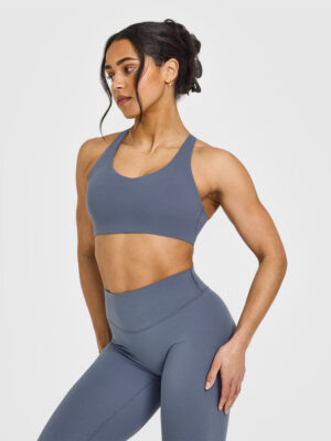 SOFTMOTION SPORTS BRA WITH WHITE LOGO