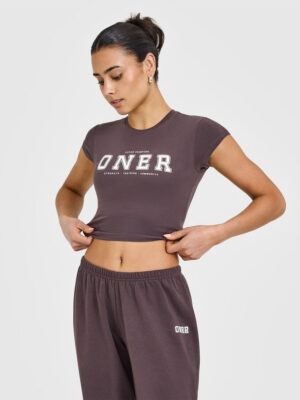 COTTON BABY T-SHIRT WITH PRINTED LOGO