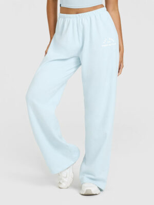 LIGHTWEIGHT STRAIGHT LEG SWEATPANTS WITH GRAPHIC