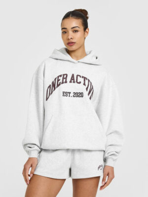 FOUNDATIONS OVERSIZED HOODIE WITH LARGE PRINTED GRAPHIC
