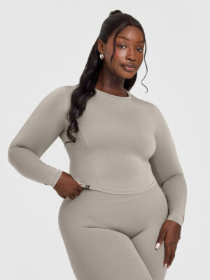MELLOW SOFT MID LONG SLEEVE TOP