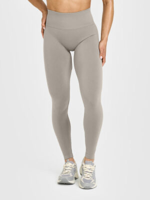 EFFORTLESS SEAMLESS LEGGINGS WITH WHITE LOGO