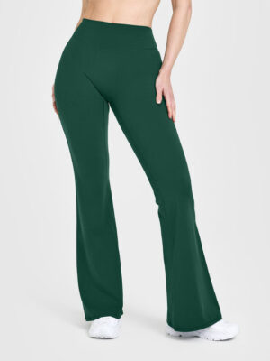SOFTMOTION FLARED PANTS WITH WHITE LOGO