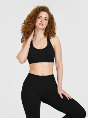 SOFTMOTION SPORTS BRA WITH WHITE LOGO