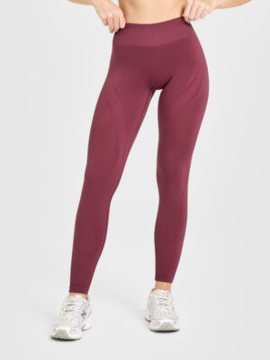 ENHANCELIFT SEAMLESS LEGGINGS WITH WHITE LOGO