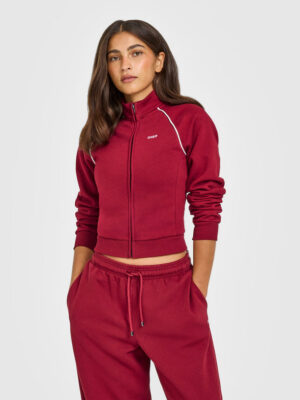 JERSEY TRACKSUIT ZIP UP JACKET