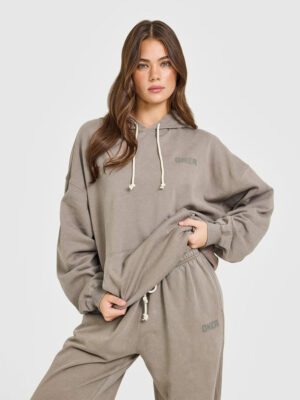 RAW LOUNGE OVERSIZED HOODIE