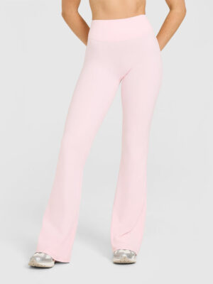 SOFTMOTION FLARED PANTS WITH WHITE LOGO