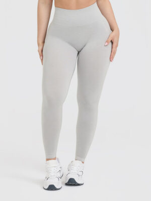 EFFORTLESS SEAMLESS LEGGINGS WITH WHITE LOGO
