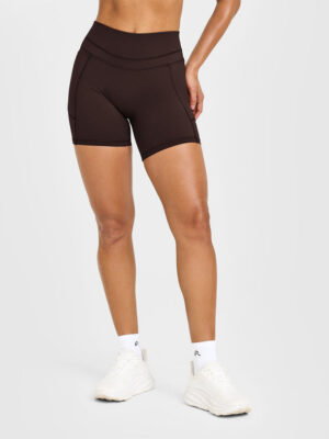 UNIFIED HIGH WAISTED POCKET SHORTS 6"