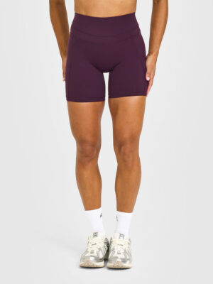 UNIFIED HIGH WAISTED POCKET SHORTS 6"