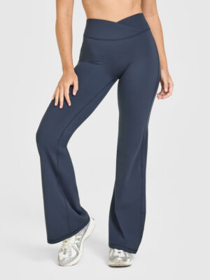 UNIFIED WRAP FLARED PANTS