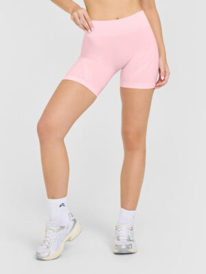ENHANCELIFT SEAMLESS SHORTS WITH WHITE LOGO