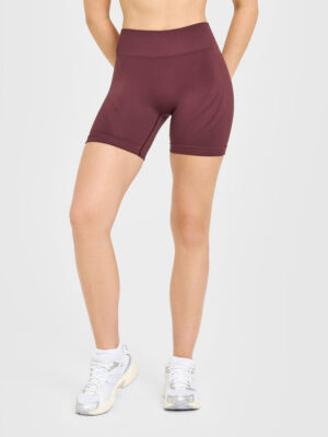 ENHANCELIFT SEAMLESS SHORTS WITH WHITE LOGO