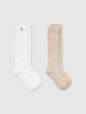 SLOUCHY LOUNGE SOCKS 2 PACK