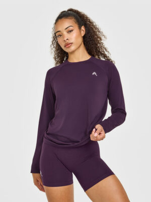 GO TO SEAMLESS LOOSE LONG SLEEVE TOP