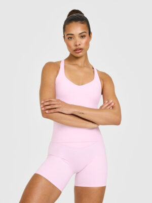 UNIFIED V NECK CROSS BACK TANK TOP