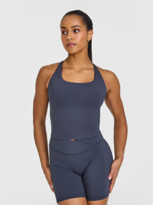 TIMELESS SQUARE NECK MID TANK TOP