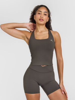 TIMELESS SQUARE NECK MID TANK TOP