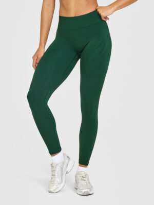 ENHANCELIFT SEAMLESS LEGGINGS WITH WHITE LOGO