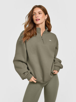 FOUNDATIONS 1/4 ZIP SWEATSHIRT